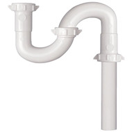 Do it 1-1_4 In. x 20-1_2 In. White Plastic S-Trap