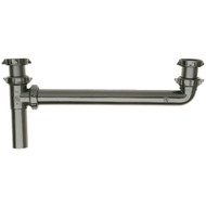 Do it Best 1-1_2 In. x 16 In. Black Polypropylene End Outlet Waste