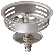 Do it 3-1_2 In. Stainless Steel Turn2Seal Threaded Post Basket Strainer Stopper