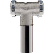 Do it 1-1_2 In. Chrome Plated Center Outlet Tee and Tailpiece