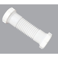 Do it 1-1_4 In. or 1-1_2 In. White Plastic Flexible Coupling and Elbow