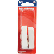 Do it 2 x 3_4 White Plastic Toilet Seat Screw Bumper Set