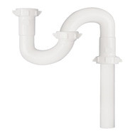 Do it 1-1_2 In. x 1-1_2 In. White Plastic S-Trap