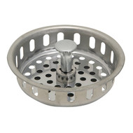 Do it 3-1_2 In. Stainless Steel Adjustable Post Basket Strainer Stopper