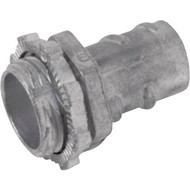 Halex 1_2 In. Screw-In Armored Cable_Conduit Connector (5-Pack)
