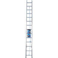 Werner 28 Ft. Aluminum Extension Ladder with 250 Lb. Load Capacity Type I Duty Rating