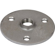 Master Manufacturing 3_8 In. Steel Galvanized Floor Flange