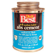 Do it Best 8 Oz. Medium Bodied Black ABS Cement