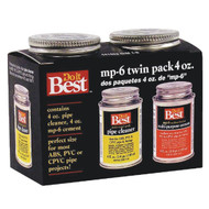 Do it Best MP-6 Pipe Cleaner & PVC Cement Kit  (2) 4 Oz. Cans