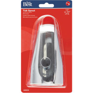Do it 5-1_2 In. Bottom Mount Chrome Bathtub Spout with Diverter
