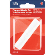 Do it 1_2 In. x 3 In. Plastic Flange Nipple