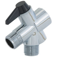 Do it  1_2 In. Chrome Plastic Shower Diverter