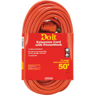 Do it 50 Ft. 12_3 Extension Cord with Powerblock