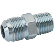 Dormont 5_8 In. OD Male Flare x 1_2 In. MIP (Tapped 3_8 In. FIP) Zinc-Plated Carbon Steel Adapter Gas Fitting  Bulk