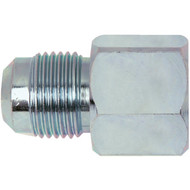 Dormont 3_8 In. OD Flare x 1_2 In. FIP Zinc-Plated Carbon Steel Adapter Gas Fitting