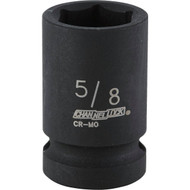 Channellock 1_2 In. Drive 5_8 In. 6-Point Shallow Standard Impact Socket