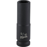 Channellock 1_2 In. Drive 9_16 In. 6-Point Deep Standard Impact Socket