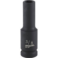 Channellock 1_2 In. Drive 3_8 In. 6-Point Deep Standard Impact Socket