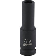 Channellock 1_2 In. Drive 7_16 In. 6-Point Deep Standard Impact Socket