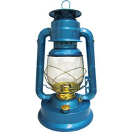 21st Century V&O 13-1_2 In. Blue Liquid Fuel Lantern