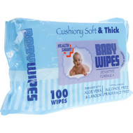 White Rain Baby 7.4 In. x 6.2 In. Unscented Baby Wipe (64-Count)