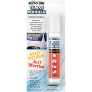 Rust-Oleum 2_3 Oz. White Window Paint Marker
