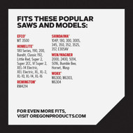Oregon S53 AdvanceCut Saw Chain for 14 in. Bar - 53 Drive Links - fits Craftsman  Homelite  Shindaiwa and more