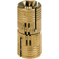 SOSS Solid Brass 1_2 In. Invisible Barrel Hinge  (2-Pack)
