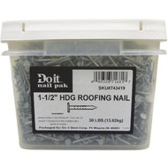 Grip-Rite 1-1_2 In. 11 ga Hot Galvanized Roofing Nails (5400 Ct.  30 Lb.)