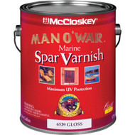 McCloskey Man O'War Gloss Low VOC Marine Spar Interior & Exterior Varnish  Gallon