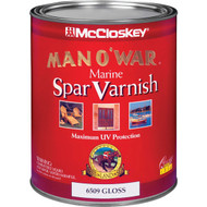 McCloskey Man O'War VOC Gloss Spar Interior & Exterior Varnish  Quart