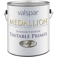 Valspar Medallion 100% Acrylic Tintable Interior_Exterior Primer  Gray  1 Gal.