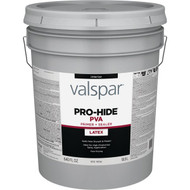 Valspar Pro-Hide PVA Interior Latex Drywall Primer  White  5 Gal.