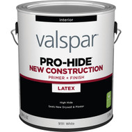 Valspar Pro-Hide Interior New Construction Primer  White  1 Gal.