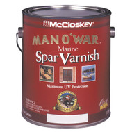 McCloskey Man O'War Semi-Gloss Marine Interior & Exterior Varnish  Gallon