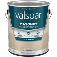 Valspar White Latex Masonry Waterproofer  1 Gal.