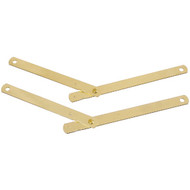 National Steel 9-1_2 In. Brass Table Leg Support (2-Pack)