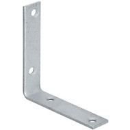 National Catalog 115 4 In. x 7_8 In. Galvanized Corner Brace