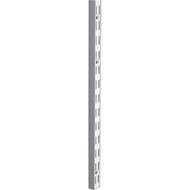 Knape & Vogt 82 Series 63 In. Titanium Steel Heavy-Duty Double-Slot Shelf Standard