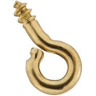 National #212-1_2 Brass Small Screw Eye (7 Ct.)