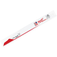 Milwaukee SAWZALL The AX 9 In. 5 TPI Wood w_Nails Demolition Reciprocating Saw Blade (10-Pack)