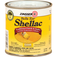 Zinsser Bulls Eye Clear Shellac  1_2 Pt.