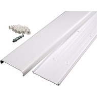 Wiremold CordMate 3-1_2 In. x 48 In. White Channel