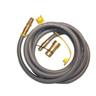 MR. HEATER 12 Ft. 3_8 In. Thermoplastic Natural_Propane Gas Patio Hose Assembly