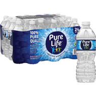 Pure Life 0.5 Liter Bottled Purified Water (24-Pack)