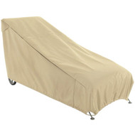 Classic Accessories 28 In. W. x 29 In. H. x 65 In. L. Tan Polyester_PVC Chair Cover