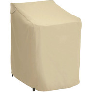 Classic Accessories 25.5 In. W. x 45 In. H. x 33.5 In. L. Tan Polyester_PVC Chair Cover
