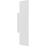 Heath Zenith Wired White Plastic LED Lighted Doorbell Push-Button