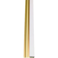 Klauer White Aluminum 1_2 In. J-Channel