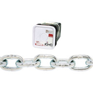 Campbell 1_4 In. 100 Ft. Zinc-Plated Low-Carbon Steel Coil Chain